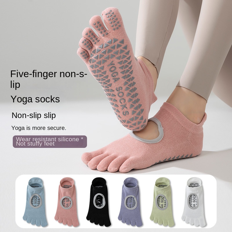 Medias Para Pilates Y Yoga - Damskie skarpety do jogi z pięcioma
