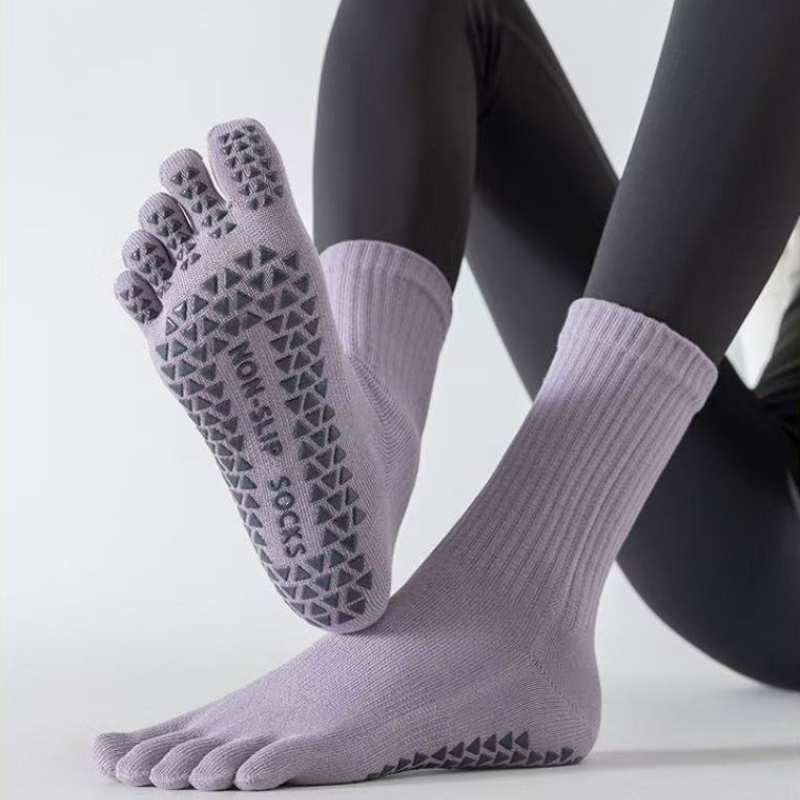Medias Para Pilates Y Yoga - Unisexowe skarpety do jogi z pięcioma