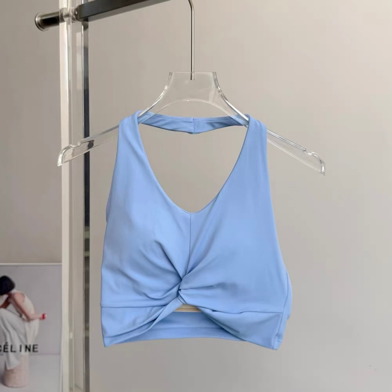 Biustonosz sportowy z wiązanie – Pilate Yoga Workout recenzja i cena