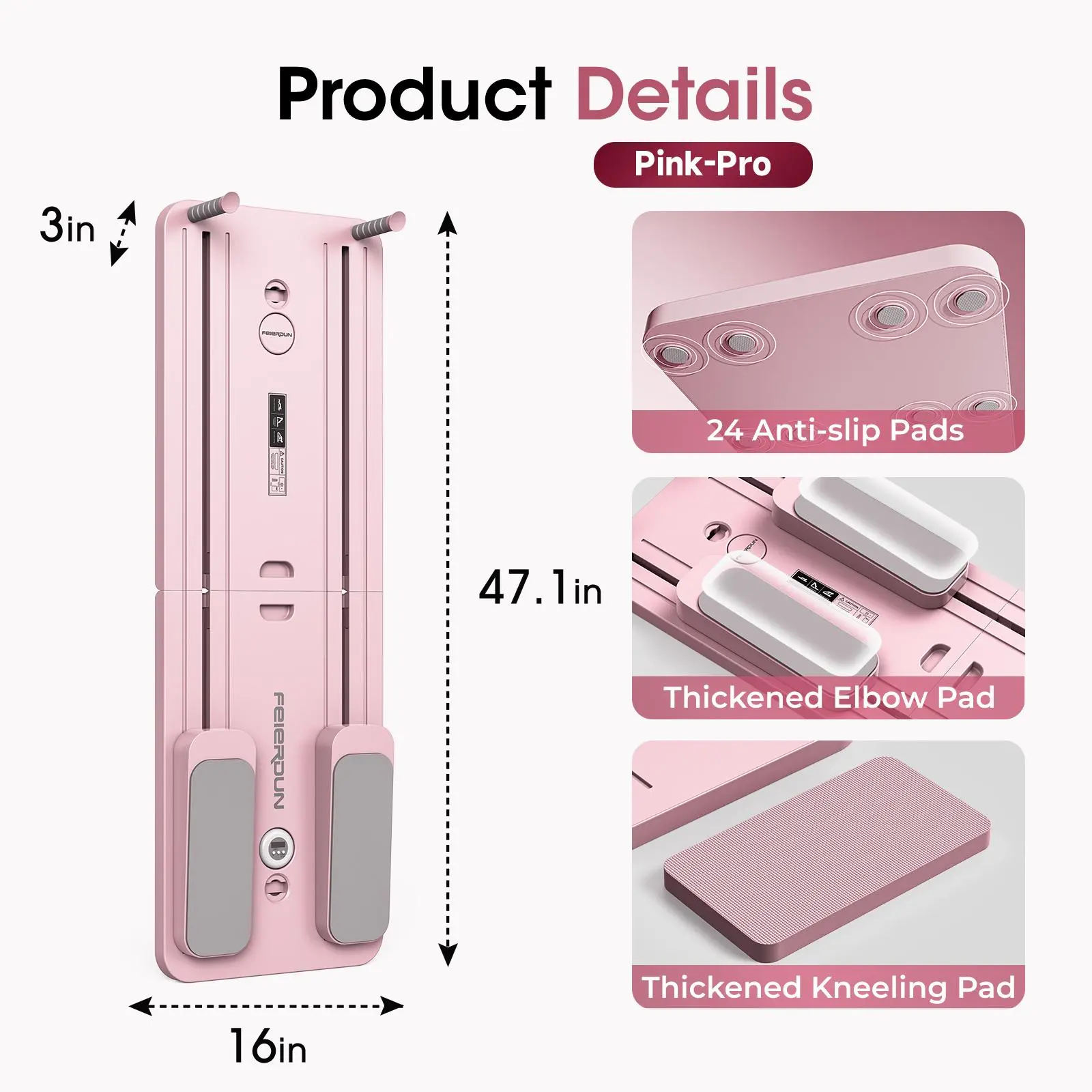 Składana deska do pilatesu, wi – Pilates & Yoga Vida recenzja i cena