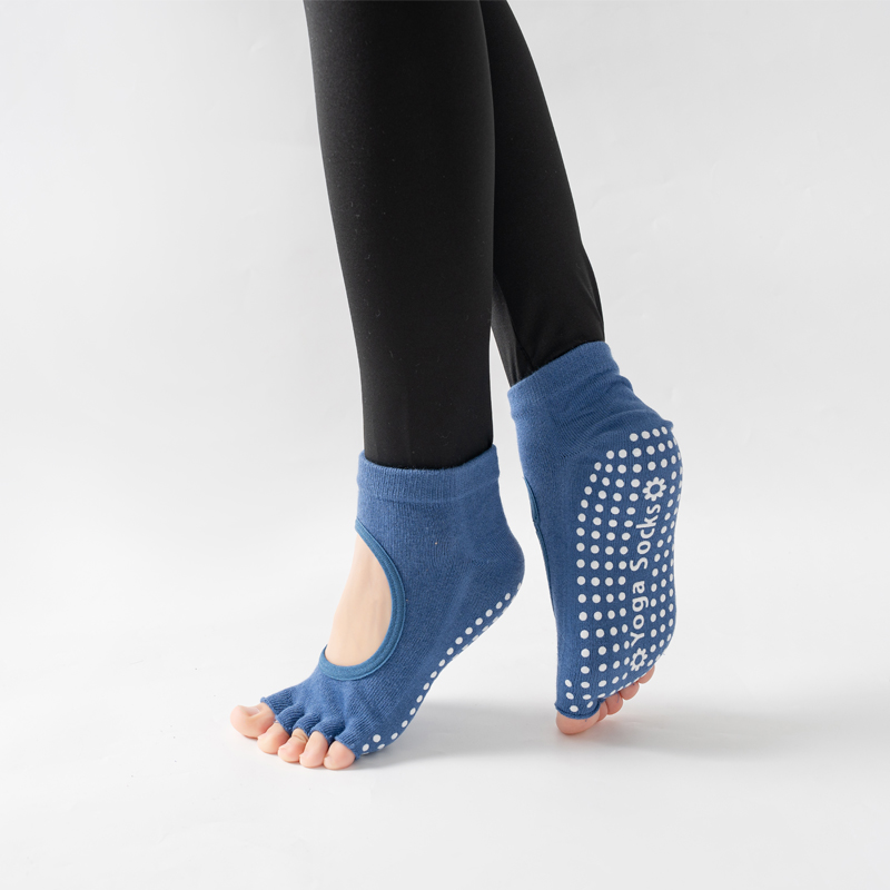 Damskie skarpetki do jogi bez  – Medias Para Pilates Y Yoga recenzja i cena