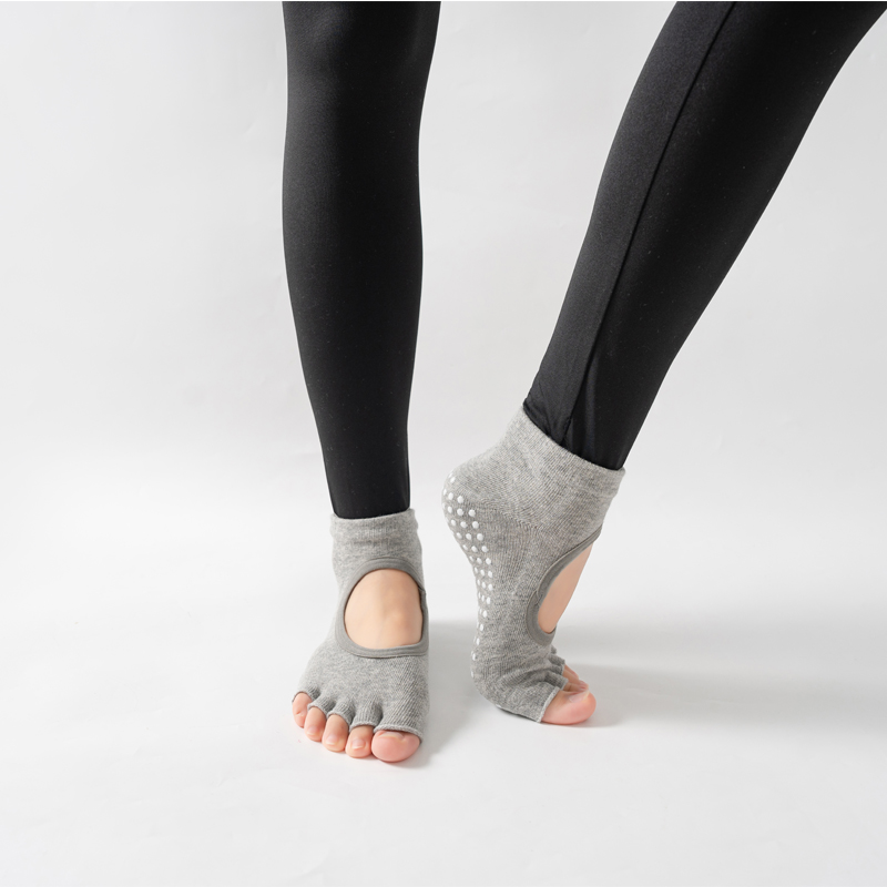 Damskie skarpetki do jogi bez  – Medias Para Pilates Y Yoga recenzja i cena